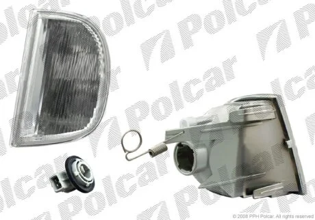 Вказівник повороту передній, FIAT ULYSSE Polcar 306020E