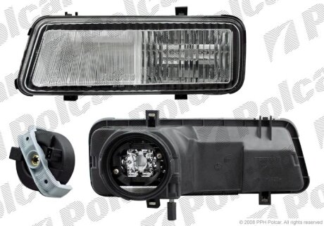 Фара передня, FIAT ULYSSE Polcar 306030E