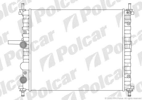 Радіатори охолодження Polcar 3065082