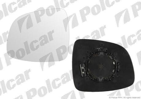 Вставка зовнішнього дзеркала лівий Polcar 3075542M