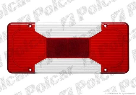 Скло ліхтаря заднього, DAILY 06- Polcar 3080875E
