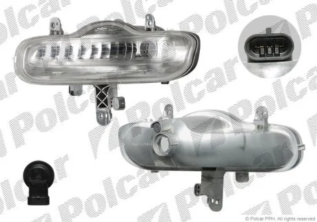 Фара денного світла, PANDA, 05.12- Polcar 30A1295U