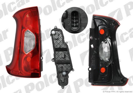 Ліхтар задній, PANDA, 05.12- Polcar 30A188U
