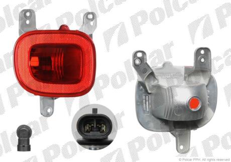 Ліхтар задній Fiat PANDA, 2012- 30A197-X Polcar 30A197X