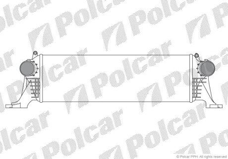 Радіатор повітря (інтеркулери), DAILY VI Platforma / Polcar 30N1J81X