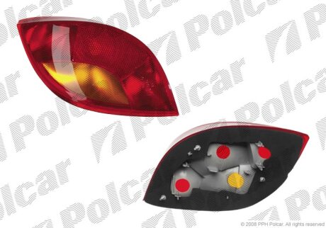 Ліхтар задній, FORD KA, 09.96-11.08 Polcar 3200870E