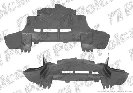 Захист під двигун FORD FOCUS (DAW/DBW/DNW/DFW), 09.98-11.04 Polcar 3201346