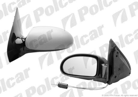 Дзеркало зовнішнє лівий, FORD FOCUS Polcar 3201512M