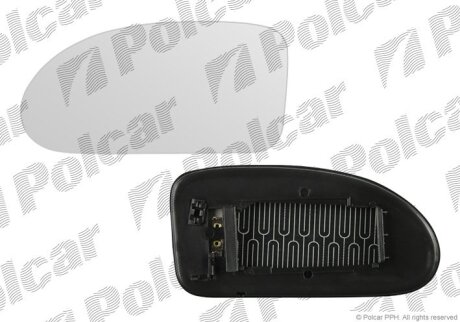 Вставка зовнішнього дзеркала лівий, FORD FOCUS Polcar 3201544M