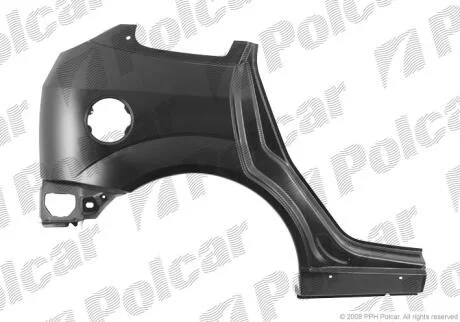 Крило заднє правий Polcar 3201841