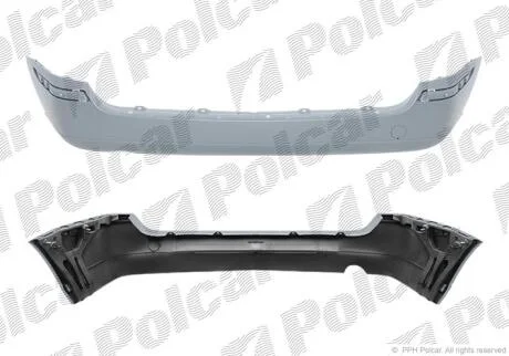 Бампер задній Ford Focus KOMBI, 2002- Polcar 32019614