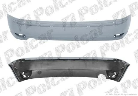 Бампер задній Ford Focus, 2002- Polcar 3201961J