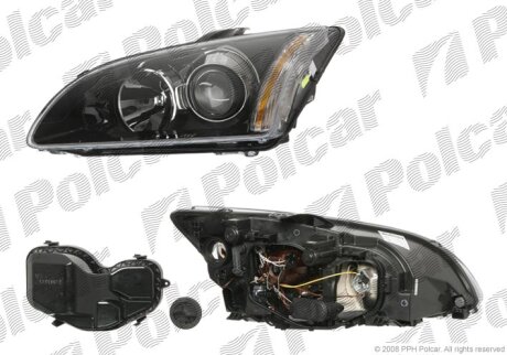 Фара основна, FOCUS II, 05- Polcar 3202093T