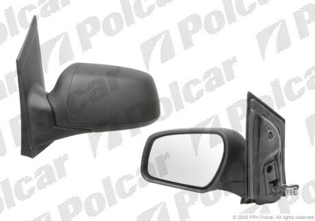 Дзеркало зовнішнє правий, FOCUS II, 05- Polcar 3202523M