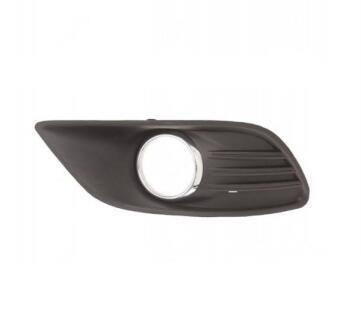 Решкетка бампера (L) Ford Focus II 08-11 (под галоген) (хром) Polcar 3205273