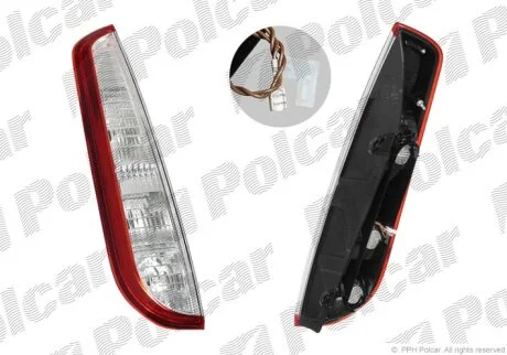 Ліхтар задній, FOCUS II, 01.08- Polcar 3205882T
