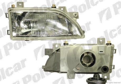 Фара основна, F. ESCORT/ORION, 90- Polcar 3206103E