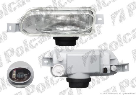 1058215, 431-2006L-UE ТУМАНКА ПЕР L Polcar 3207290E
