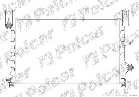 Радіатори охолодження Polcar 3209082
