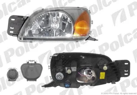 Фара основна, F.FIESTA/COUR., 99- Polcar 3211100E