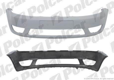 Бампер передній Ford Fiesta, 2002- 321207-J Polcar 321207J