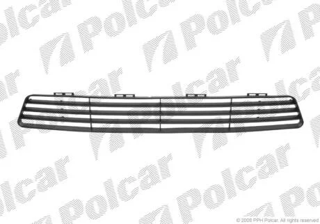 Решітка в бампері середн Polcar 321227