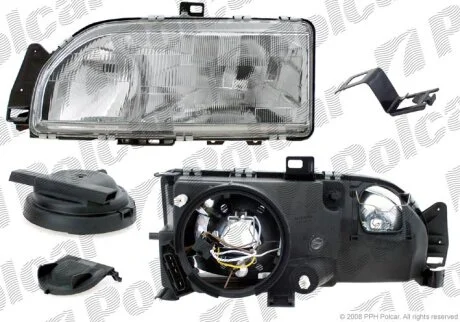 431-1104L-E, 6194043, 87BG13006C2A ФАРА L Н4, Н3 Polcar 3215092E