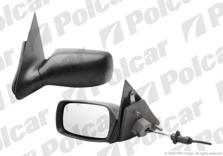 Дзеркало зовнішнє лівий, FORD MONDEO 93- Polcar 3216511M
