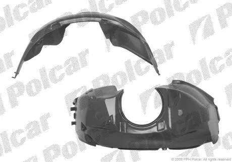 Підкрилок правий Polcar 3216FP1
