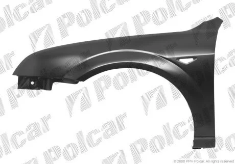 Крило переднє правий, FORD MONDEO, 00- Polcar 321802J