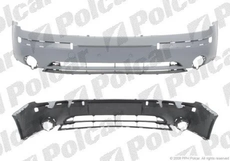 Бампер передній Ford Mondeo, 2000-2003 Polcar 321807