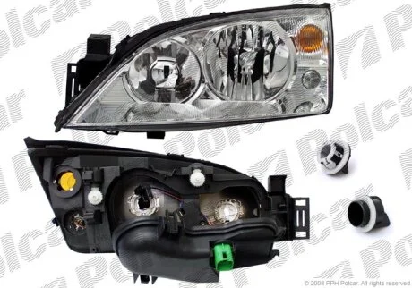 Фара основна, FORD MONDEO, 01- Polcar 321810U