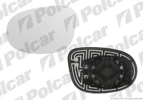 Вставка зовнішнього дзеркала правий, KA (RU8), 10.08- Polcar 3233555M