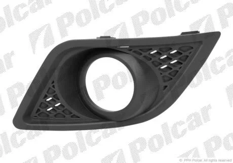Накладка бампера под левую противотуманную фару Polcar 32372713