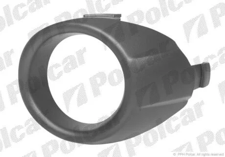 Рамка фари протитуманної права Ford FIESTA, 2008- 323827-2 Polcar 3238272