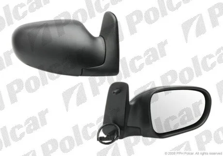 Дзеркало зовнішнє правий, FORD GALAXY, 95- Polcar 3240524M