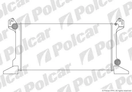 Радіатори охолодження Polcar 324408A1