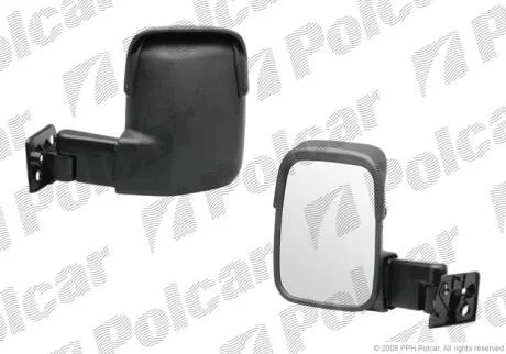 Дзеркало зовнішнє лівий Polcar 324551E