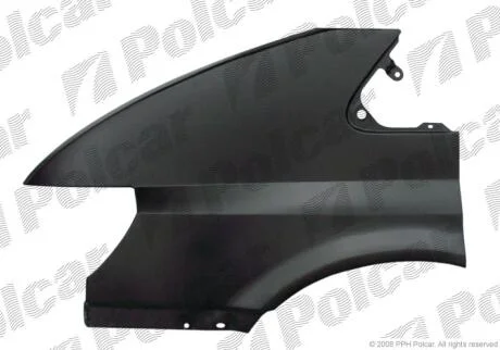 Крило переднє праве Ford TRANSIT, 2001- Polcar 324702