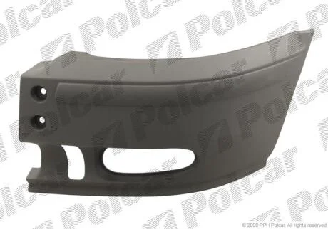 Акция Накладка бампера переднього лівого під туманку FORD Transit 00-06 Polcar 3247171