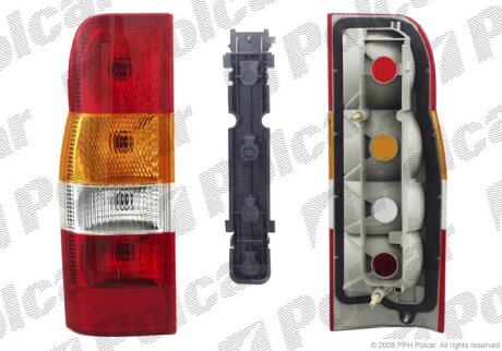 Ліхтар задній Ford TRANSIT, 2001- Polcar 3247882E