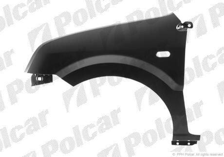 Крило переднє правий Polcar 325702