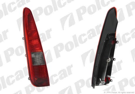 Ліхтар задній FORD FUSION, 02- Polcar 325788E