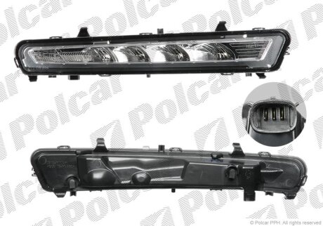 Фара денного світла, MONDEO, 03.10- Polcar 32D1292E
