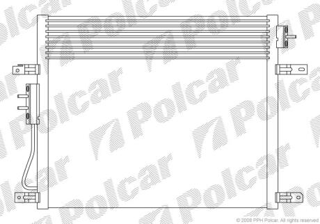 Радіатори кондиціонера Polcar 3430K8C1