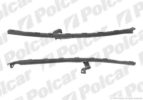Підсилювач бампера правий Polcar 3829076