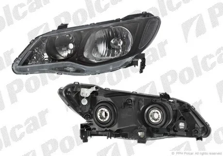 217-1159R-EM7, 33101-SNB-G51 ФАРА R НВ4, НВ3 ПОД ЭЛ. КОР. Polcar 3845104E