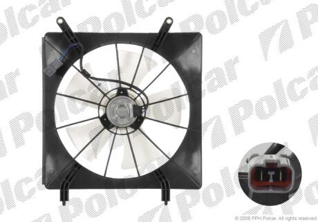 Вентилятори з корпусом / кронштейном Polcar 387623W1