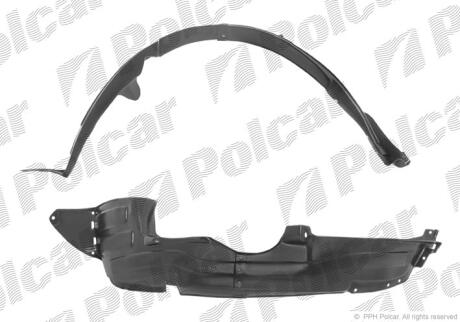 Підкрилок лівий Polcar 4003FL1