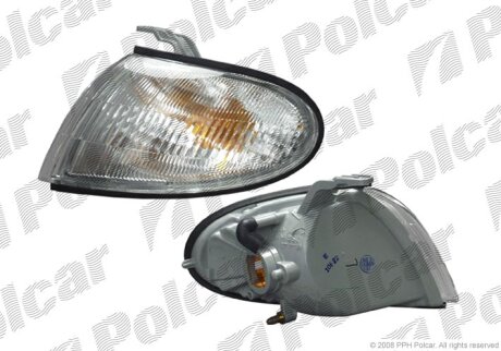 Вказівник повороту передній, HYUNDAI ACCENT, 94- Polcar 400520E